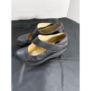 Fly London Yasi Mary Jane Wedge 37 6.5-7